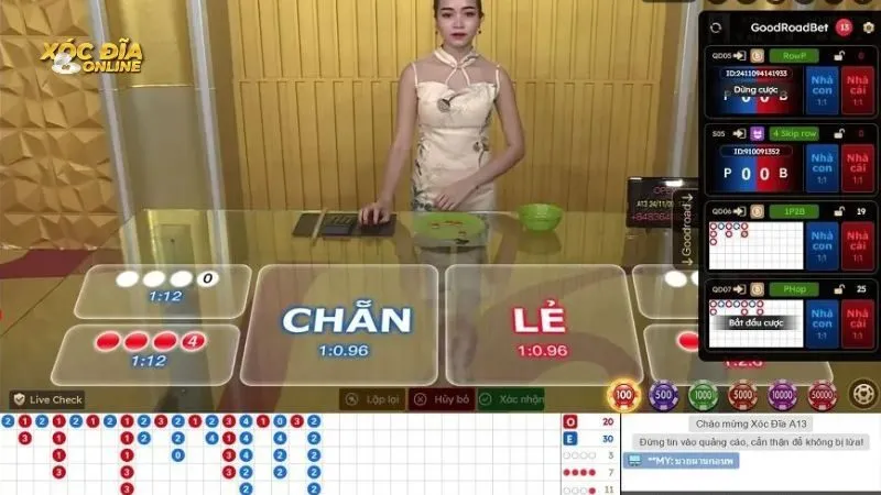 Tận dụng triệt để bảng lịch sử kết quả các ván chơi trước